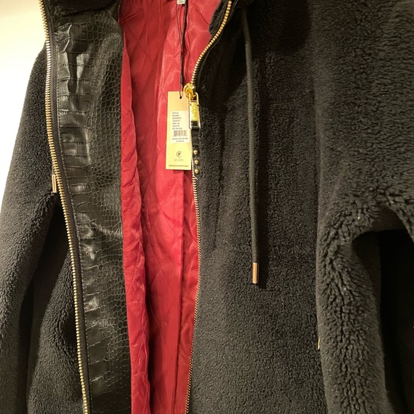 Rebecca Minkoff cozy teddy jacket. Size XL Brand new. - Picture 2 of 5